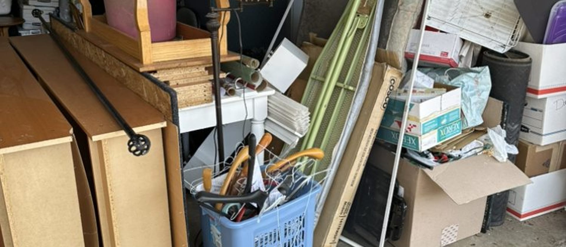 Household junk cleared from a property in Baskin, Largo, FL